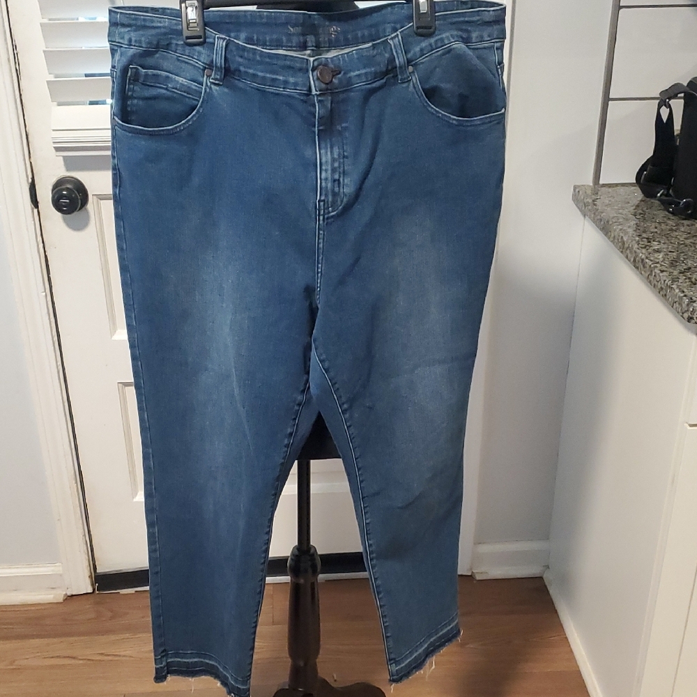 Soft Surroundings Blue Denim Jeans